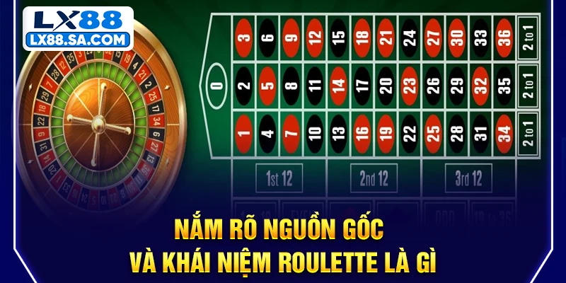 Nắm rõ nguồn gốc và khái niệm Roulette là gì